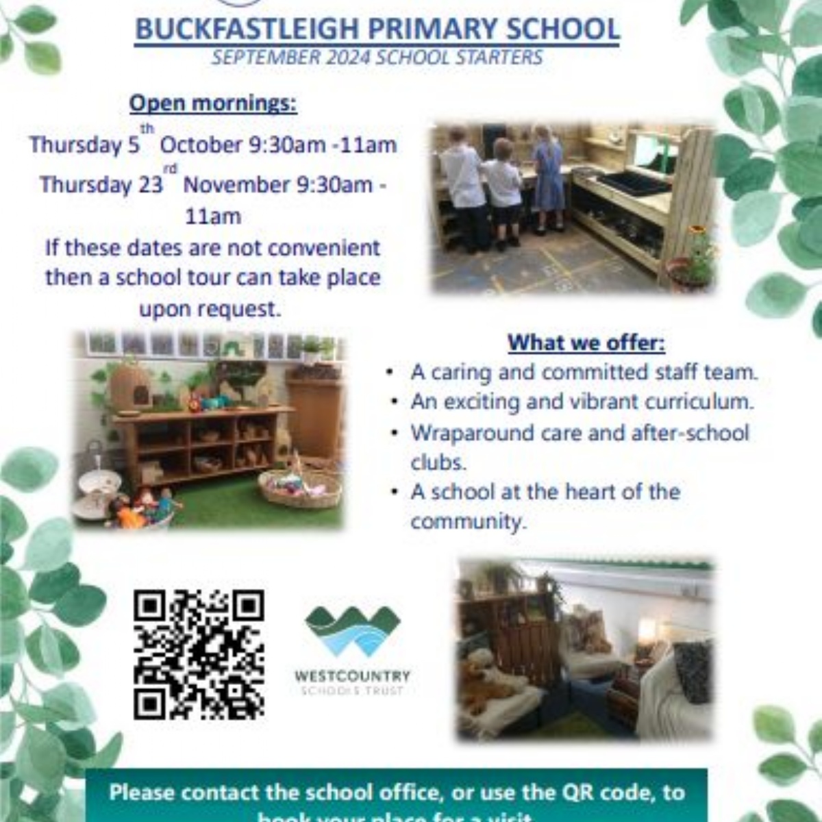 Buckfastleigh Primary School Open Morning
